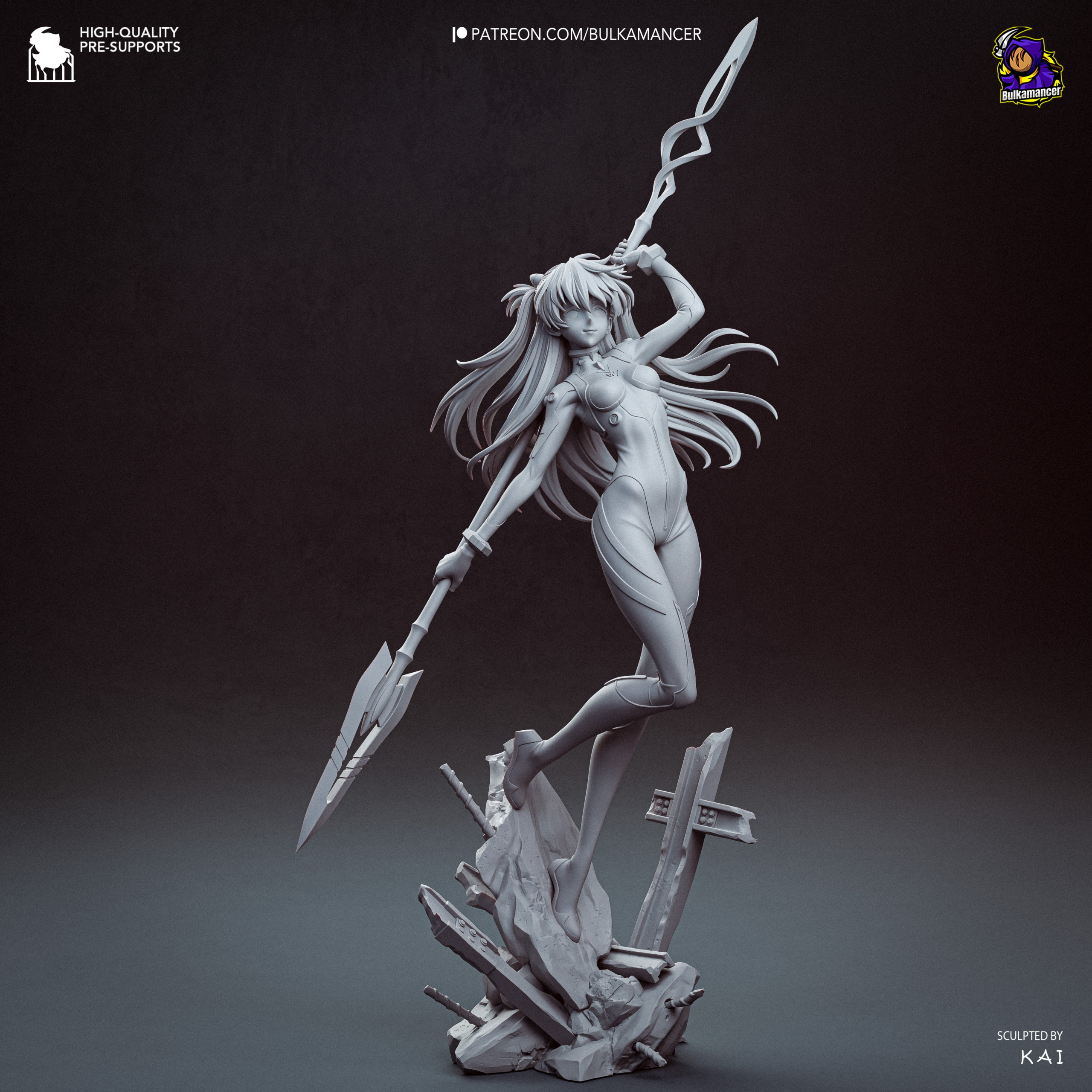 Asuka - Evangelion - 1:8 Scale Figure - Image 3