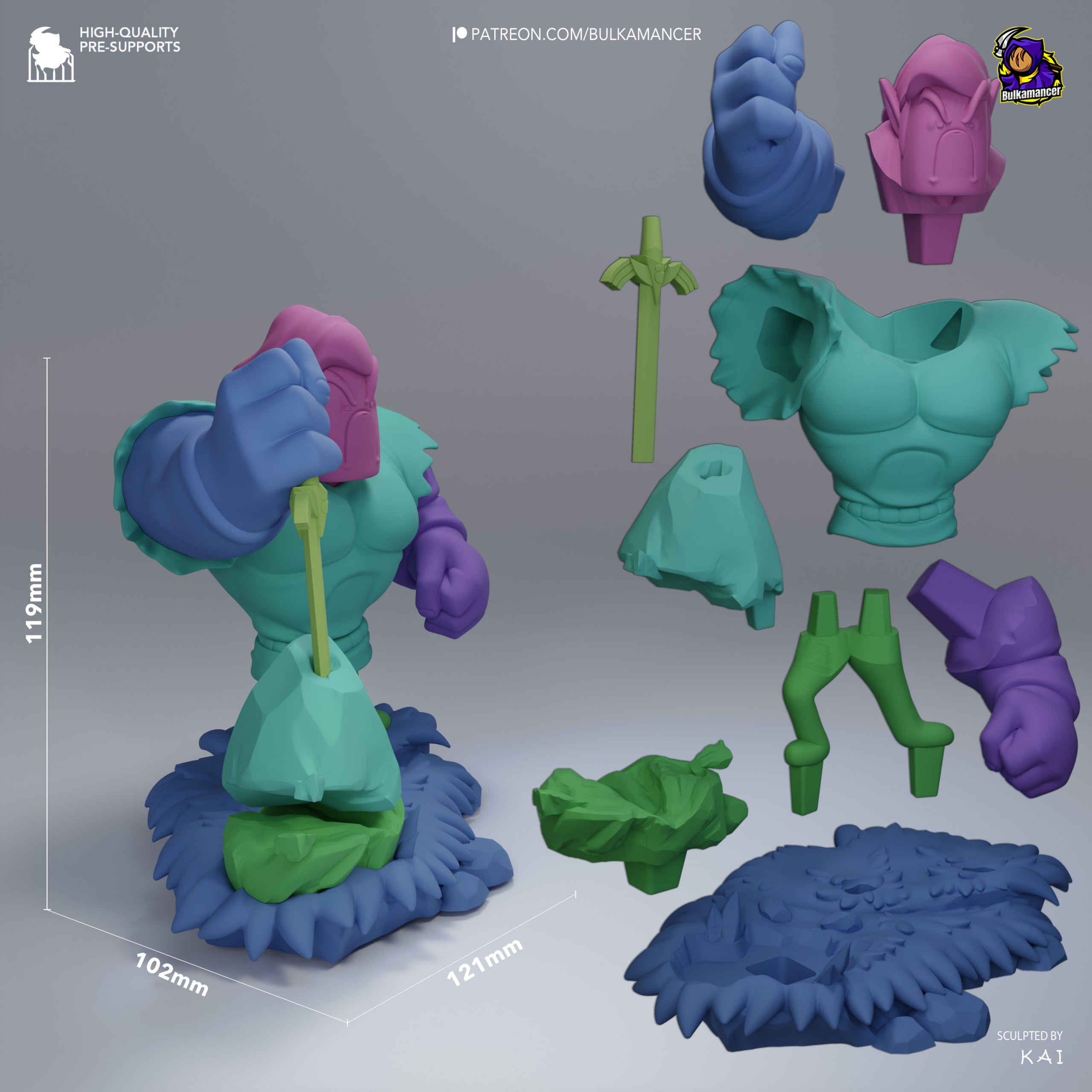 Lunk - Tears of the Kingdom - 1:8 Scale Figure - Image 5