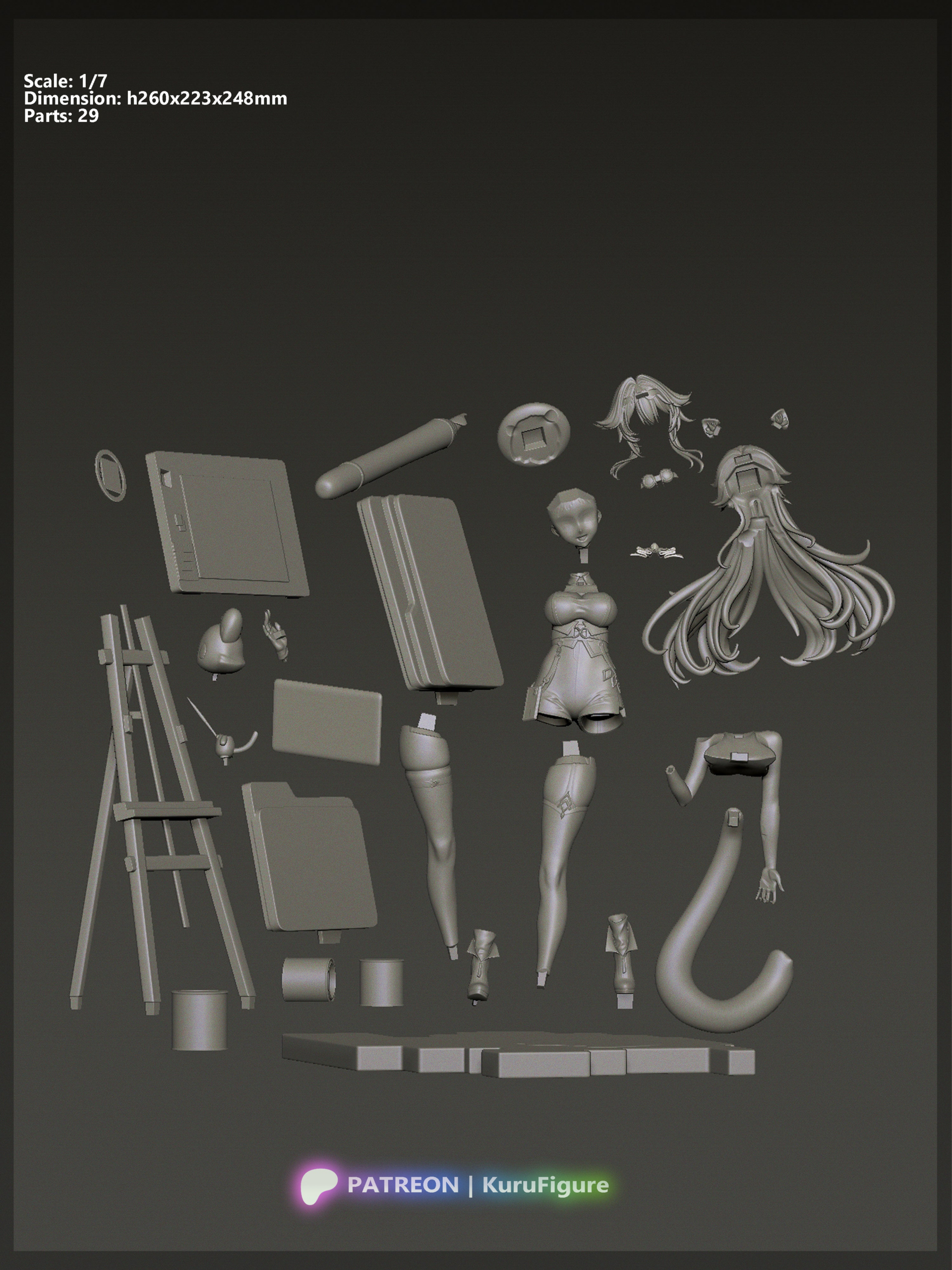Raora Panthera - Vtuber - 1:7 Scale Figure - Image 5