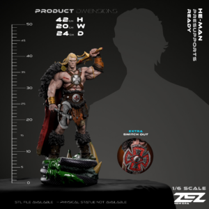 He-Man - Masters of the Universe - 1:6 Scale Figure & Bust
