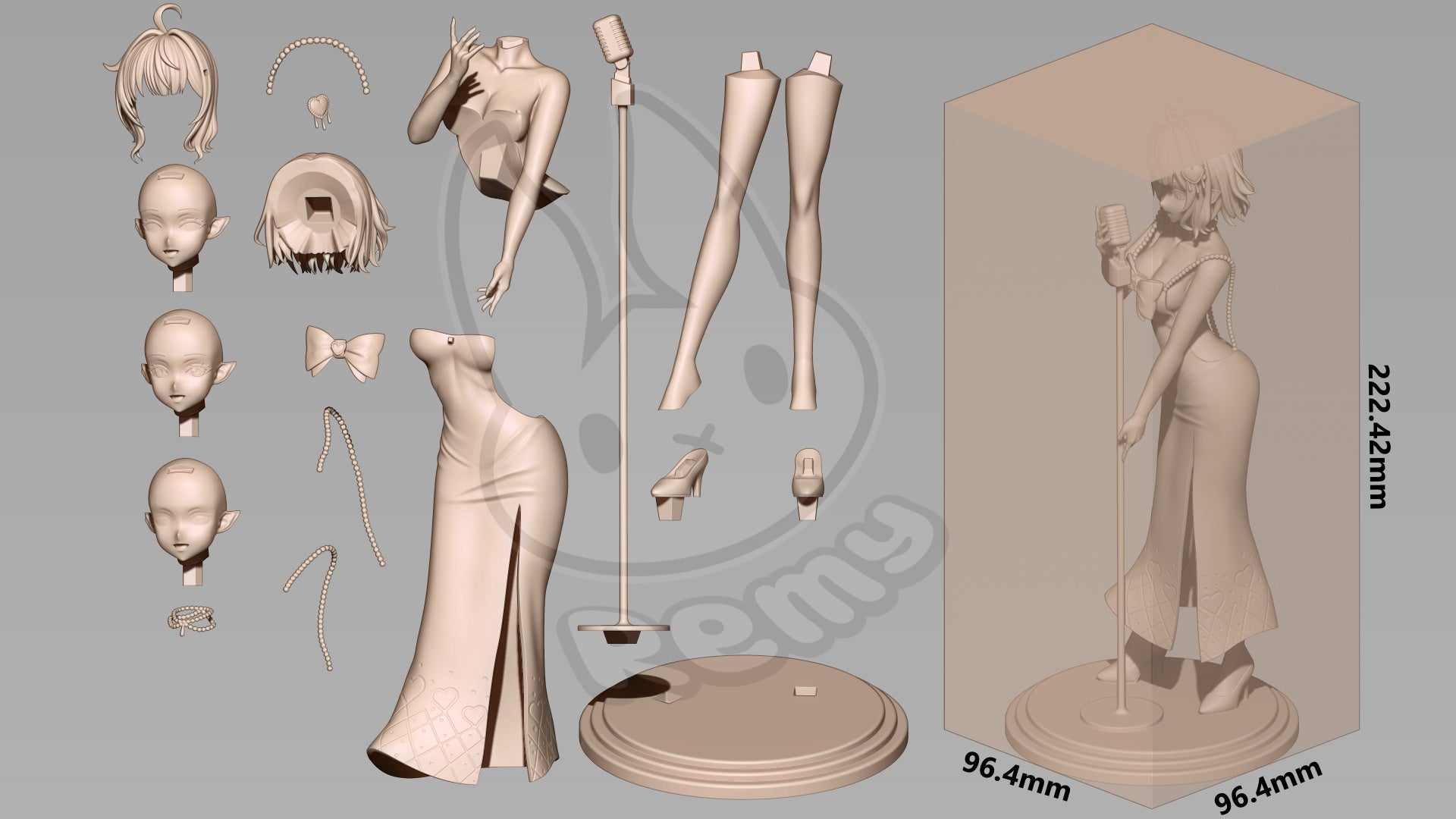 Mint Fantôme - vTuber - 1:7 Scale Figure - Image 4