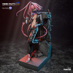 Talia Yang Cyberpunk Edgerunners figure color reference by Shinobu Sculpts