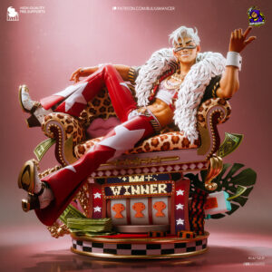Ace Unbreadable 1:8 scale figure painted reference with casino couch and slot machine display