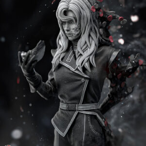 Alicia Expedition 33 1:8 scale figure showing the dramatic fragmentation effect and broken fragment in her hand