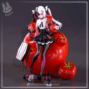 Lacrimosa from Neverness to Everness 1:7 scale figure by Remy Sculpts