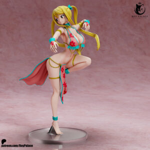 Lucy Heartfilia Fairy Tail 1:7 scale figure front view in floral dance-inspired outfit by Roy Palace