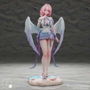 Remielle Dan Seashade Zenless Zone Zero figure front view by Salt Sculpts