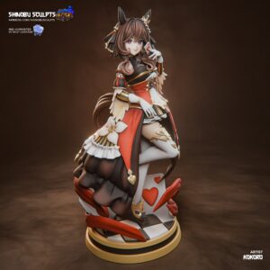 1. Gentildonna Umamusume figure by Shinobu Sculpts painted reference