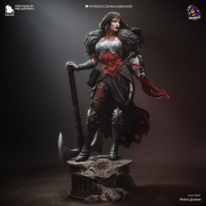 Absolute Wonder Woman DC Comics figure by Bulkamancer Sculpts front view