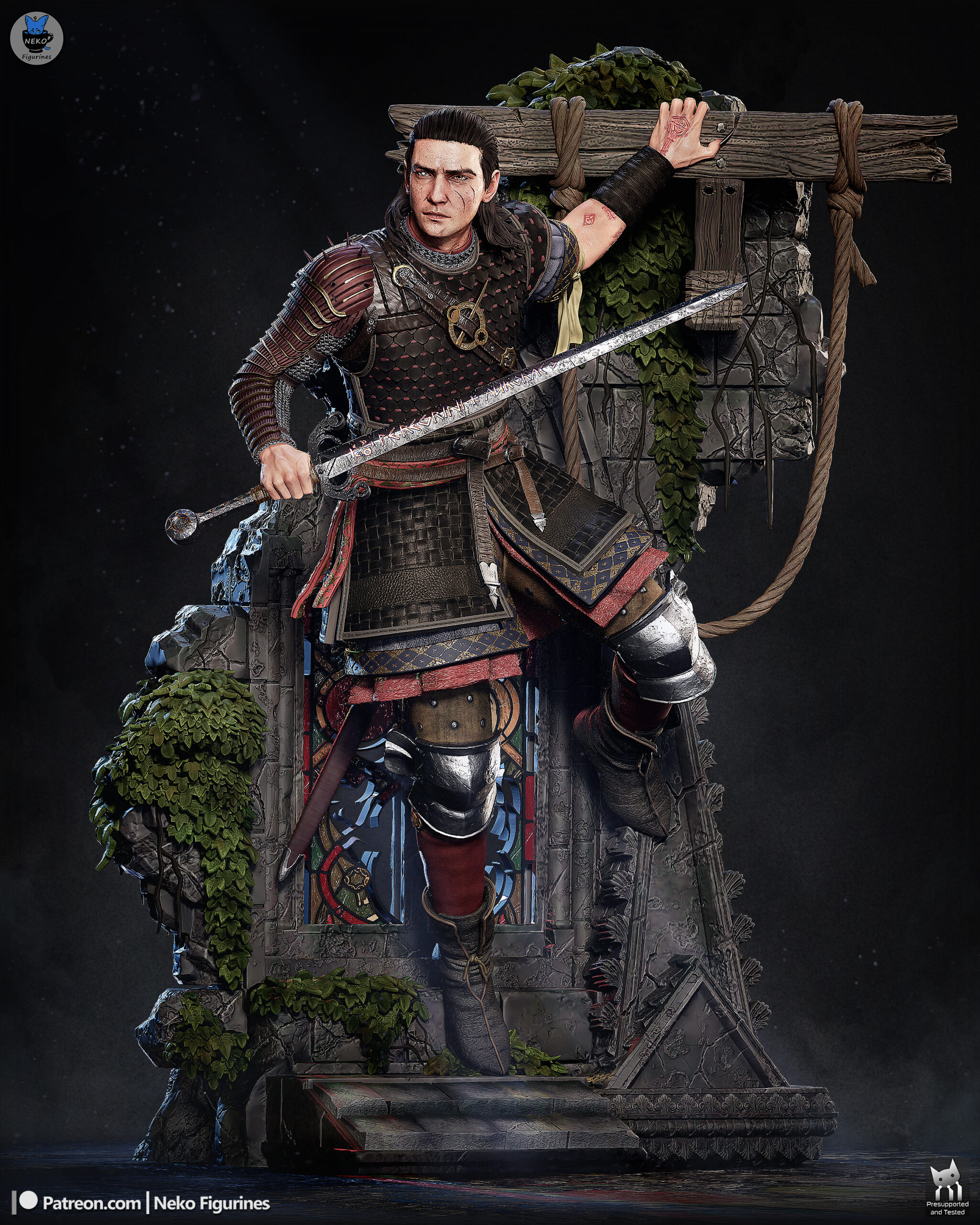 Coen The Blood of Dawnwalker figure by Neko Figurines