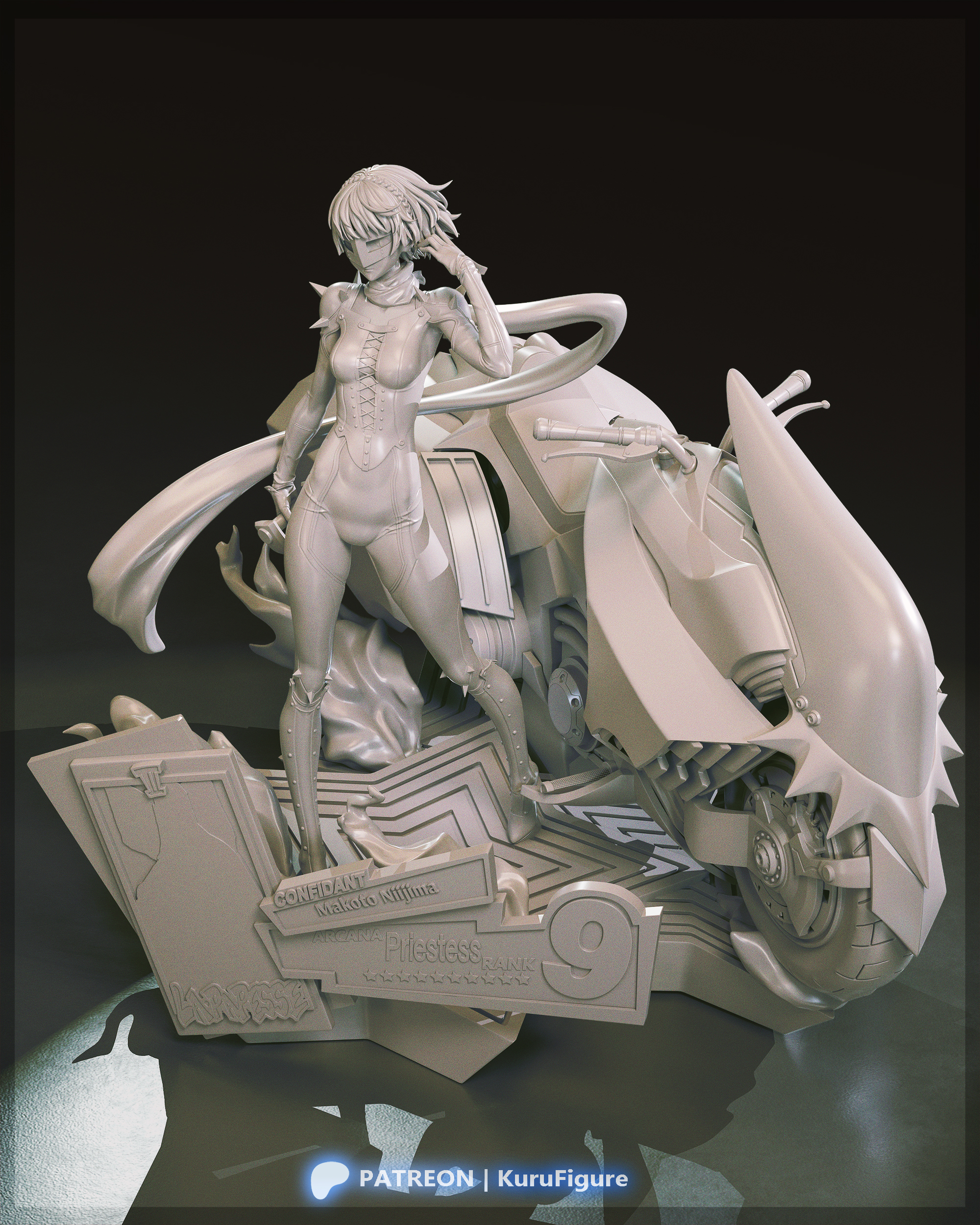 queen-persona-5-johanna-statue-display